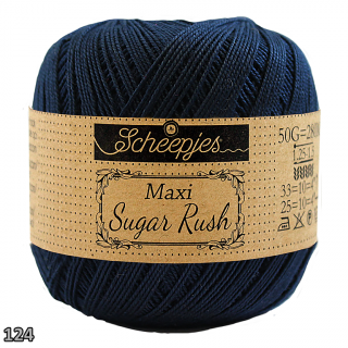 Příze Scheepjes Maxi Sugar Rush  (bavlna, 50 g) číslo: 124