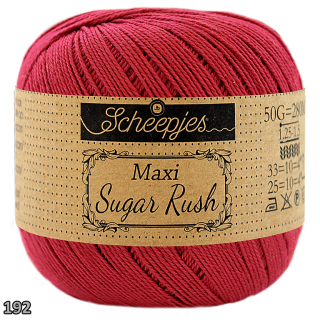 Příze Scheepjes Maxi Sugar Rush  (bavlna, 50 g) číslo: 192