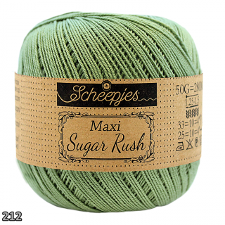 Příze Scheepjes Maxi Sugar Rush  (bavlna, 50 g) číslo: 212