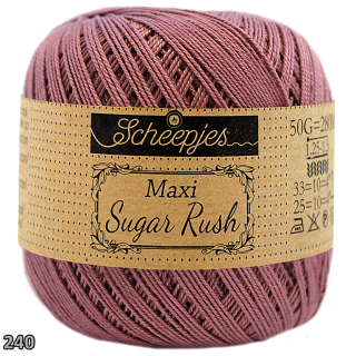 Příze Scheepjes Maxi Sugar Rush  (bavlna, 50 g) číslo: 240