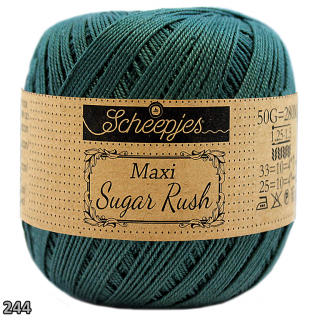 Příze Scheepjes Maxi Sugar Rush  (bavlna, 50 g) číslo: 244