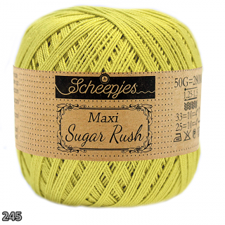 Příze Scheepjes Maxi Sugar Rush  (bavlna, 50 g) číslo: 245