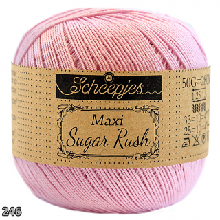 Příze Scheepjes Maxi Sugar Rush  (bavlna, 50 g) číslo: 246
