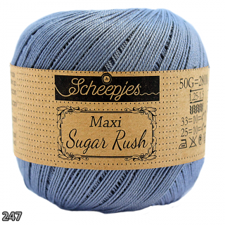 Příze Scheepjes Maxi Sugar Rush  (bavlna, 50 g) číslo: 247