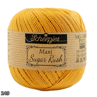 Příze Scheepjes Maxi Sugar Rush  (bavlna, 50 g) číslo: 249
