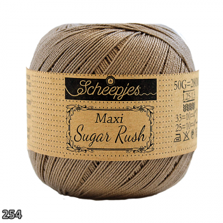 Příze Scheepjes Maxi Sugar Rush  (bavlna, 50 g) číslo: 254