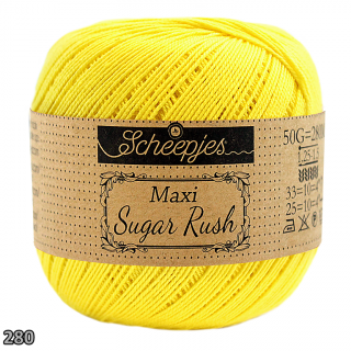 Příze Scheepjes Maxi Sugar Rush  (bavlna, 50 g) číslo: 280