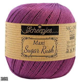 Příze Scheepjes Maxi Sugar Rush  (bavlna, 50 g) číslo: 282
