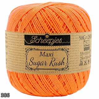Příze Scheepjes Maxi Sugar Rush  (bavlna, 50 g) číslo: 386