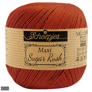 Příze Scheepjes Maxi Sugar Rush  (bavlna, 50 g) číslo: 388