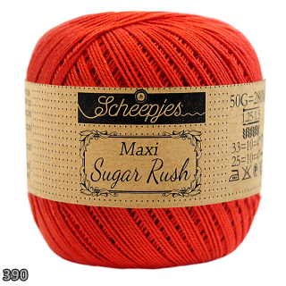 Příze Scheepjes Maxi Sugar Rush  (bavlna, 50 g) číslo: 390