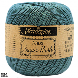 Příze Scheepjes Maxi Sugar Rush  (bavlna, 50 g) číslo: 391