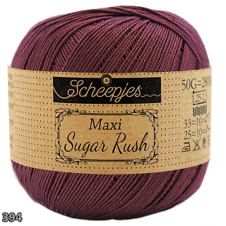 Příze Scheepjes Maxi Sugar Rush  (bavlna, 50 g) číslo: 394