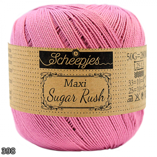 Příze Scheepjes Maxi Sugar Rush  (bavlna, 50 g) číslo: 398