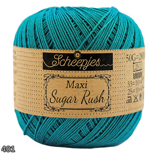 Příze Scheepjes Maxi Sugar Rush  (bavlna, 50 g) číslo: 401