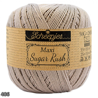 Příze Scheepjes Maxi Sugar Rush  (bavlna, 50 g) číslo: 406