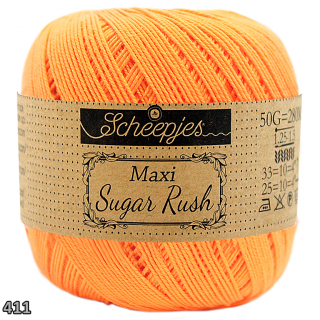 Příze Scheepjes Maxi Sugar Rush  (bavlna, 50 g) číslo: 411