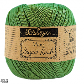 Příze Scheepjes Maxi Sugar Rush  (bavlna, 50 g) číslo: 412