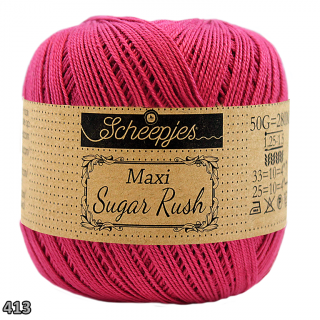 Příze Scheepjes Maxi Sugar Rush  (bavlna, 50 g) číslo: 413