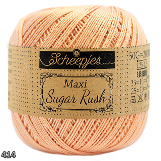 Příze Scheepjes Maxi Sugar Rush  (bavlna, 50 g) číslo: 414