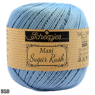 Příze Scheepjes Maxi Sugar Rush  (bavlna, 50 g) číslo: 510