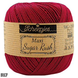 Příze Scheepjes Maxi Sugar Rush  (bavlna, 50 g) číslo: 517