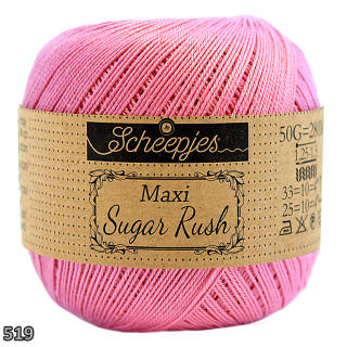 Příze Scheepjes Maxi Sugar Rush  (bavlna, 50 g) číslo: 519