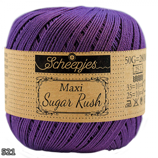 Příze Scheepjes Maxi Sugar Rush  (bavlna, 50 g) číslo: 521