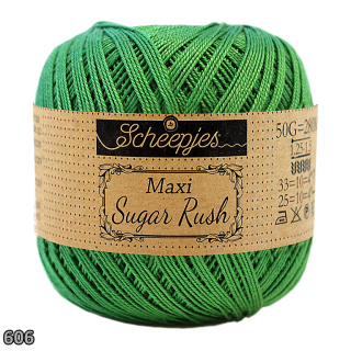 Příze Scheepjes Maxi Sugar Rush  (bavlna, 50 g) číslo: 606
