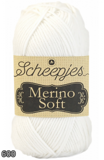 Příze Scheepjes Merino Soft  (merino/mikrovlákno/akryl, 50 g) číslo: 600