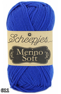 Příze Scheepjes Merino Soft  (merino/mikrovlákno/akryl, 50 g) číslo: 611