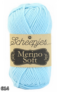 Příze Scheepjes Merino Soft  (merino/mikrovlákno/akryl, 50 g) číslo: 614