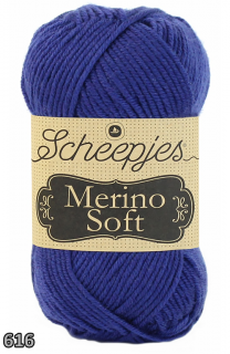 Příze Scheepjes Merino Soft  (merino/mikrovlákno/akryl, 50 g) číslo: 616