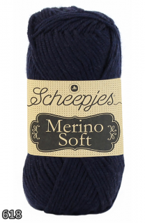 Příze Scheepjes Merino Soft  (merino/mikrovlákno/akryl, 50 g) číslo: 618