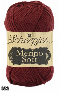 Příze Scheepjes Merino Soft  (merino/mikrovlákno/akryl, 50 g) číslo: 622