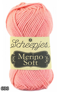 Příze Scheepjes Merino Soft  (merino/mikrovlákno/akryl, 50 g) číslo: 633