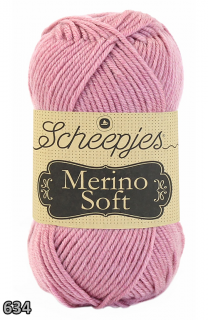 Příze Scheepjes Merino Soft  (merino/mikrovlákno/akryl, 50 g) číslo: 634