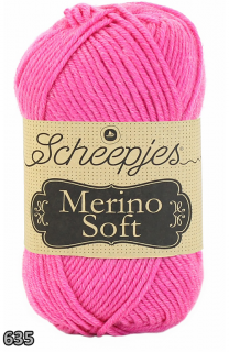 Příze Scheepjes Merino Soft  (merino/mikrovlákno/akryl, 50 g) číslo: 635