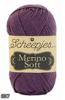 Příze Scheepjes Merino Soft  (merino/mikrovlákno/akryl, 50 g) číslo: 637
