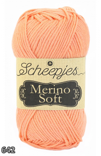 Příze Scheepjes Merino Soft  (merino/mikrovlákno/akryl, 50 g) číslo: 642