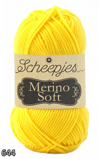 Příze Scheepjes Merino Soft  (merino/mikrovlákno/akryl, 50 g) číslo: 644