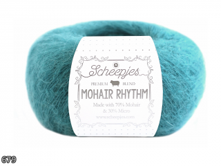 Příze Scheepjes Mohair Rhythm  (mohér/mikrovlákno, 25 g) číslo: 679