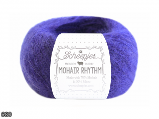 Příze Scheepjes Mohair Rhythm  (mohér/mikrovlákno, 25 g) číslo: 680