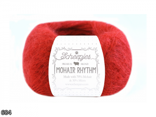 Příze Scheepjes Mohair Rhythm  (mohér/mikrovlákno, 25 g) číslo: 684