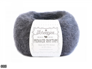 Příze Scheepjes Mohair Rhythm  (mohér/mikrovlákno, 25 g) číslo: 685