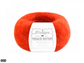 Příze Scheepjes Mohair Rhythm  (mohér/mikrovlákno, 25 g) číslo: 689