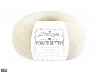 Příze Scheepjes Mohair Rhythm  (mohér/mikrovlákno, 25 g) číslo: 690