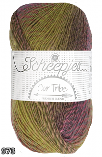 Příze Scheepjes Our Tribe  (merino/polyamid, 100 g) číslo: 973