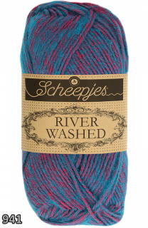 Příze Scheepjes River Washed  (bavlna/akryl, 50 g) číslo: 941