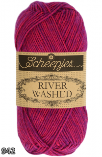 Příze Scheepjes River Washed  (bavlna/akryl, 50 g) číslo: 942